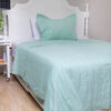 Quilt Doral 1,5 Plazas Menta Juliett