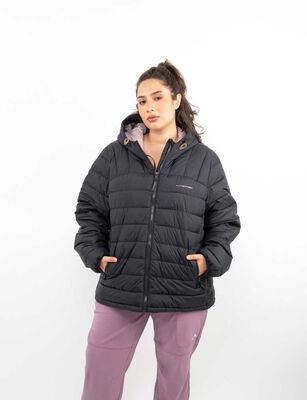 Imagen 1 del producto Parka Deportiva Mujer Alpinextrem Negro, Verde