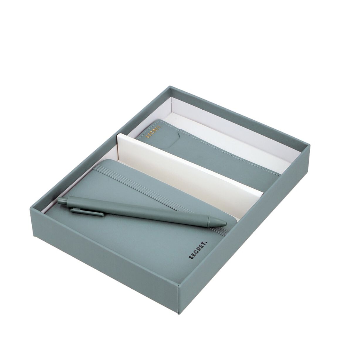 Set Libreta + Separador + Lápiz Secret Sintra SC6 Coral