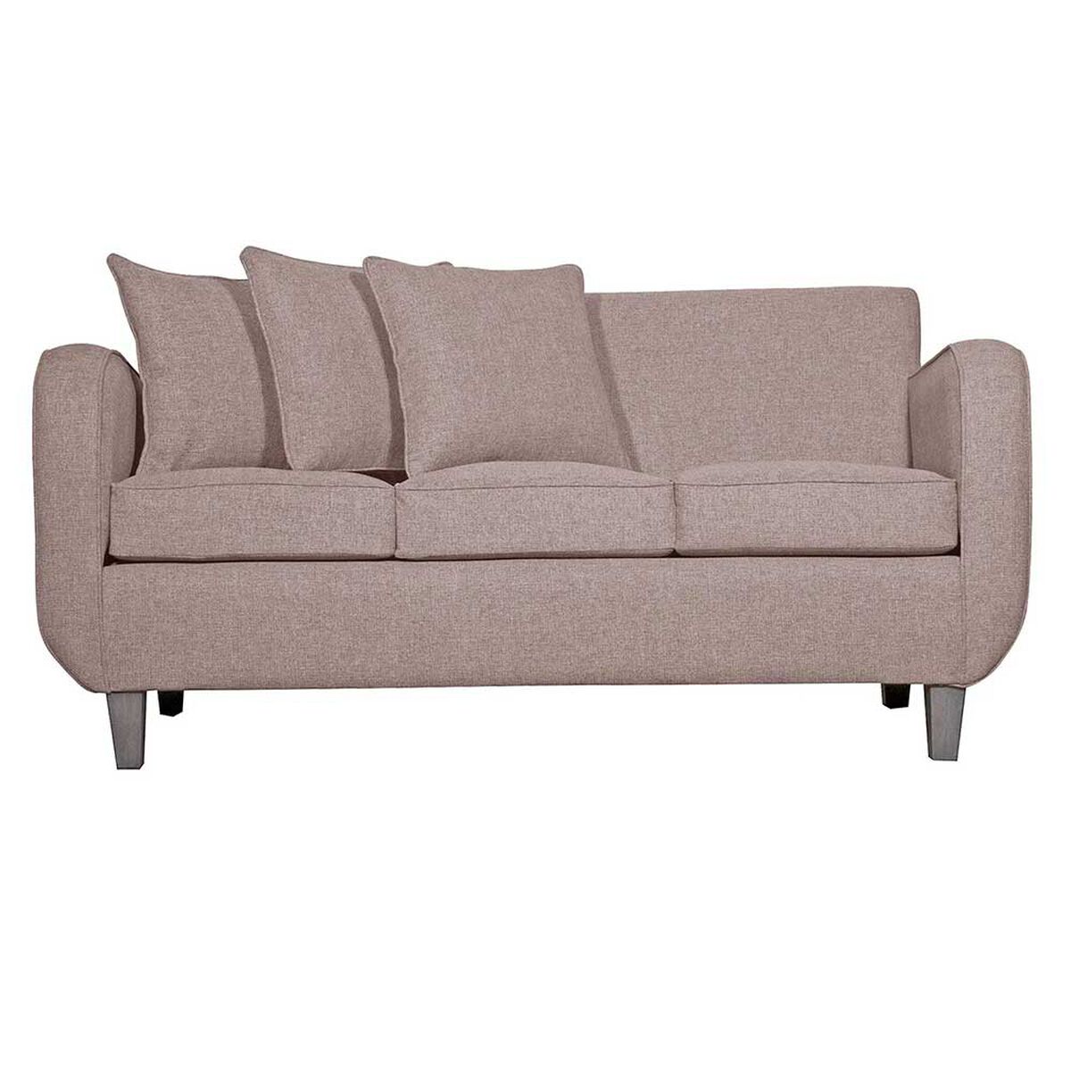 Juego de Living Ruzam Mobel Cronos Sof&aacute; 3 Cuerpos + Dos Sillones 1 Cuerpo Lino Beige