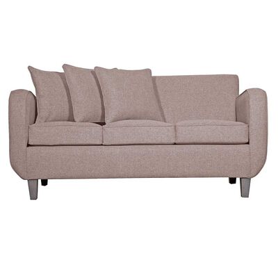 Imagen 2 del producto Juego de Living Ruzam Mobel Cronos Sofá 3 Cuerpos + Dos Sillones 1 Cuerpo Lino Beige