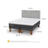 Cama Europea CIC Base Dividida 2 Plazas Ortopedic Advance + Respaldo Sile