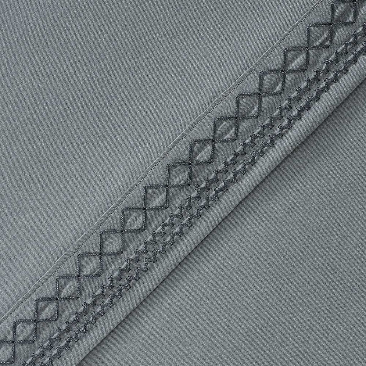 Juego de Sábanas Illusions 1,5 Plazas Broderie Gris