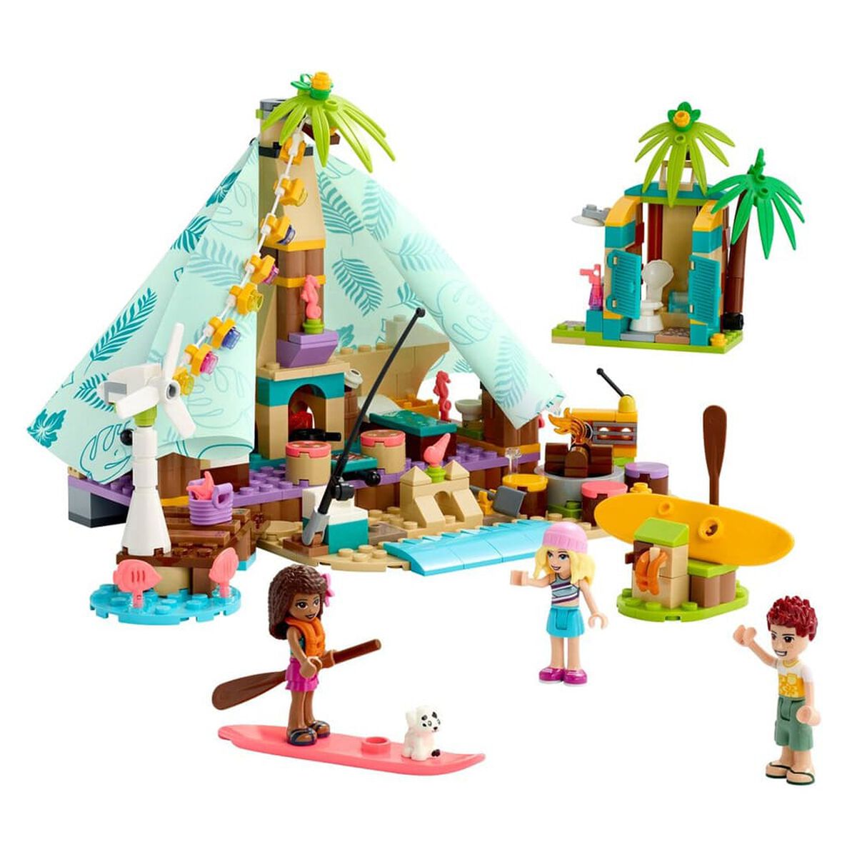 Set Armable Glamping en la Playa Lego