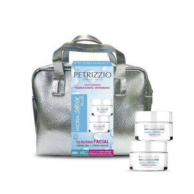Imagen 1 del producto Set Cremas Día + Noche HidraShock Plus + maleta Petrizzio