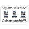 Estufa a Gas Exterior Terraza Klyma Setax Inox