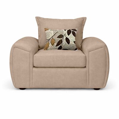 Sof&aacute; Elegant Detail New Houston 1 Cuerpo Beige