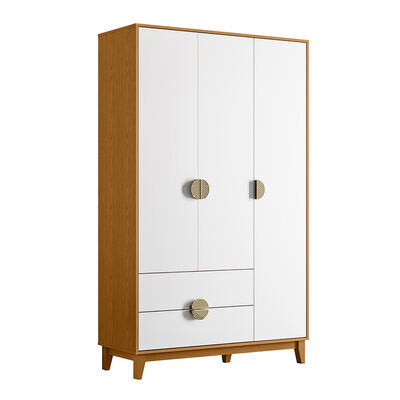 Imagen 1 del producto Clóset Vekkahome Ipe 3 Puertas 2 Cajones Café