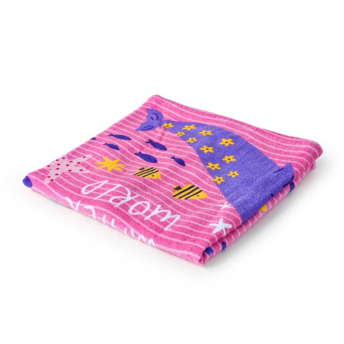 Toalla Capucha Cannon Velour Girl 60x120 cm