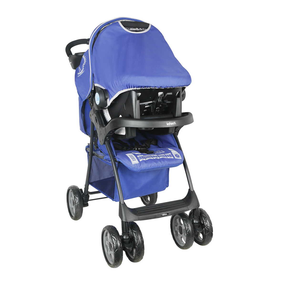 Coche Travel System Kei London Blue