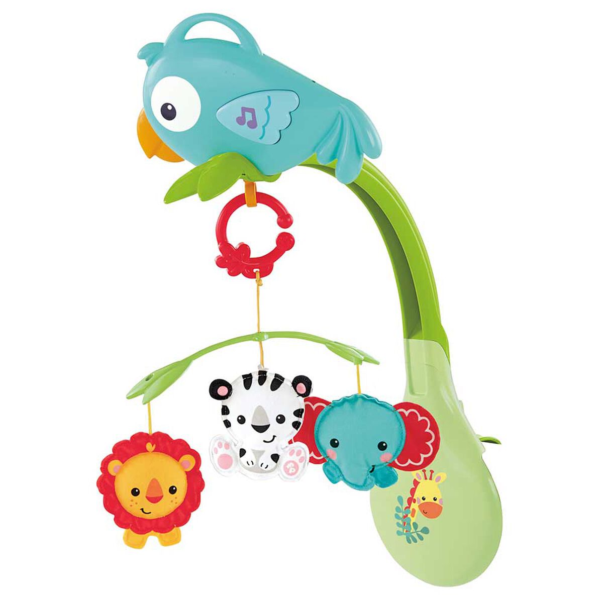 Fisher Price Móvil Musical 3 en 1 Amigos de la Naturaleza