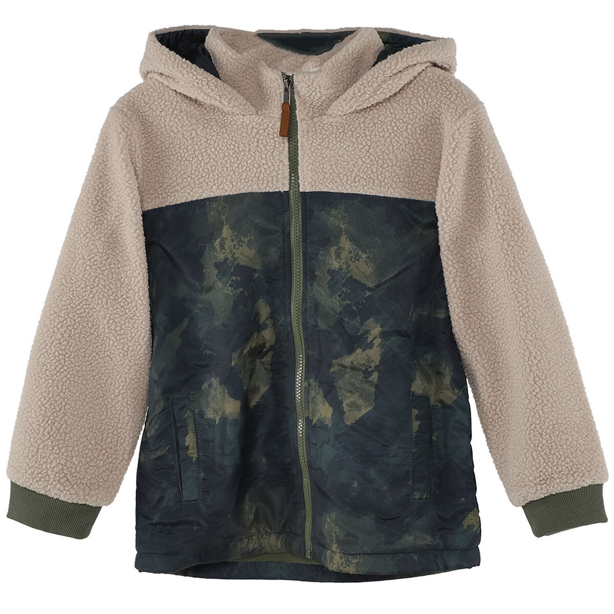 Chaqueta de Polar Militar Niño Chess