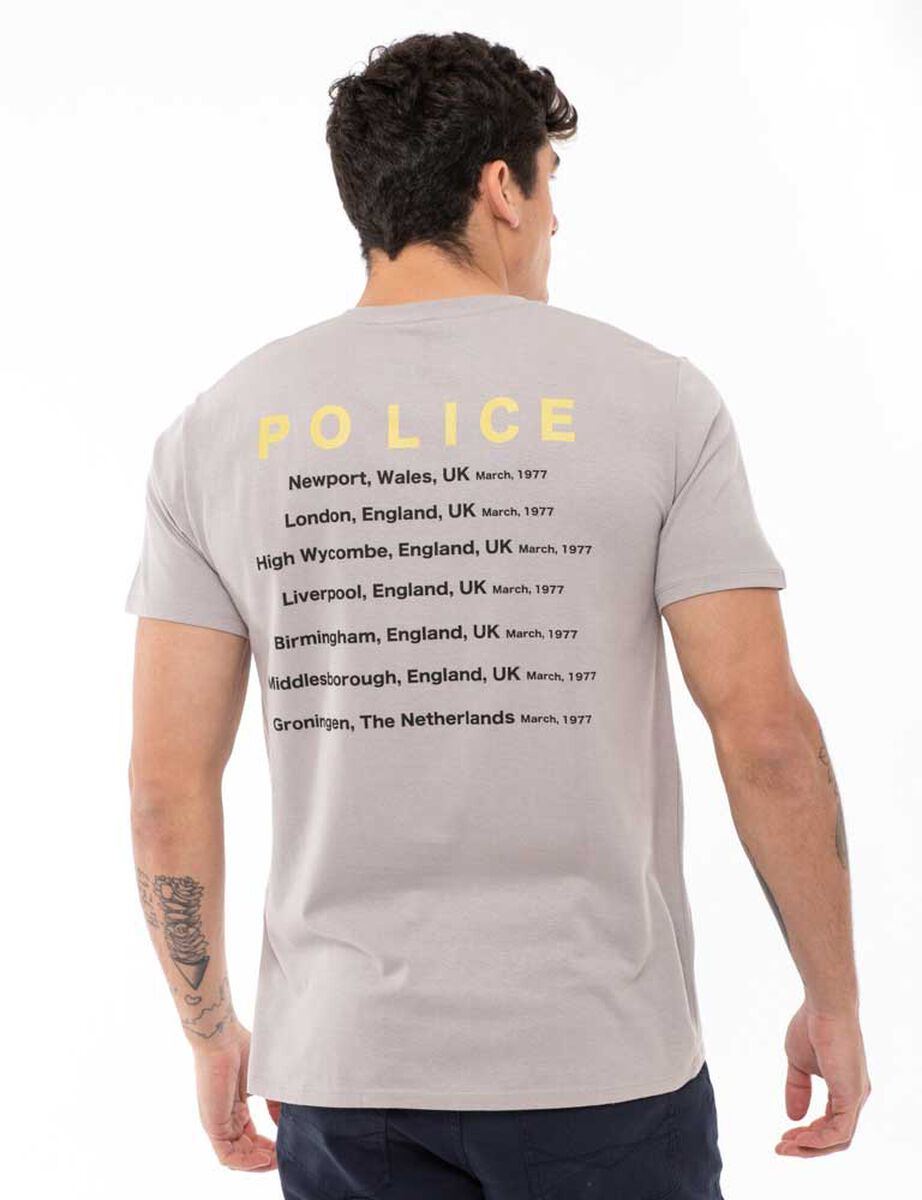 Polera Police Manga Corta Hombre Portman Club