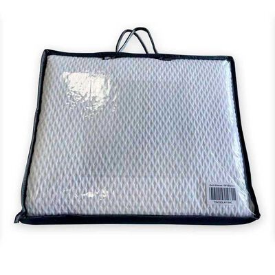 Imagen 2 del producto Quilt Liso Illusions 1,5 Plazas Atenas Blanco