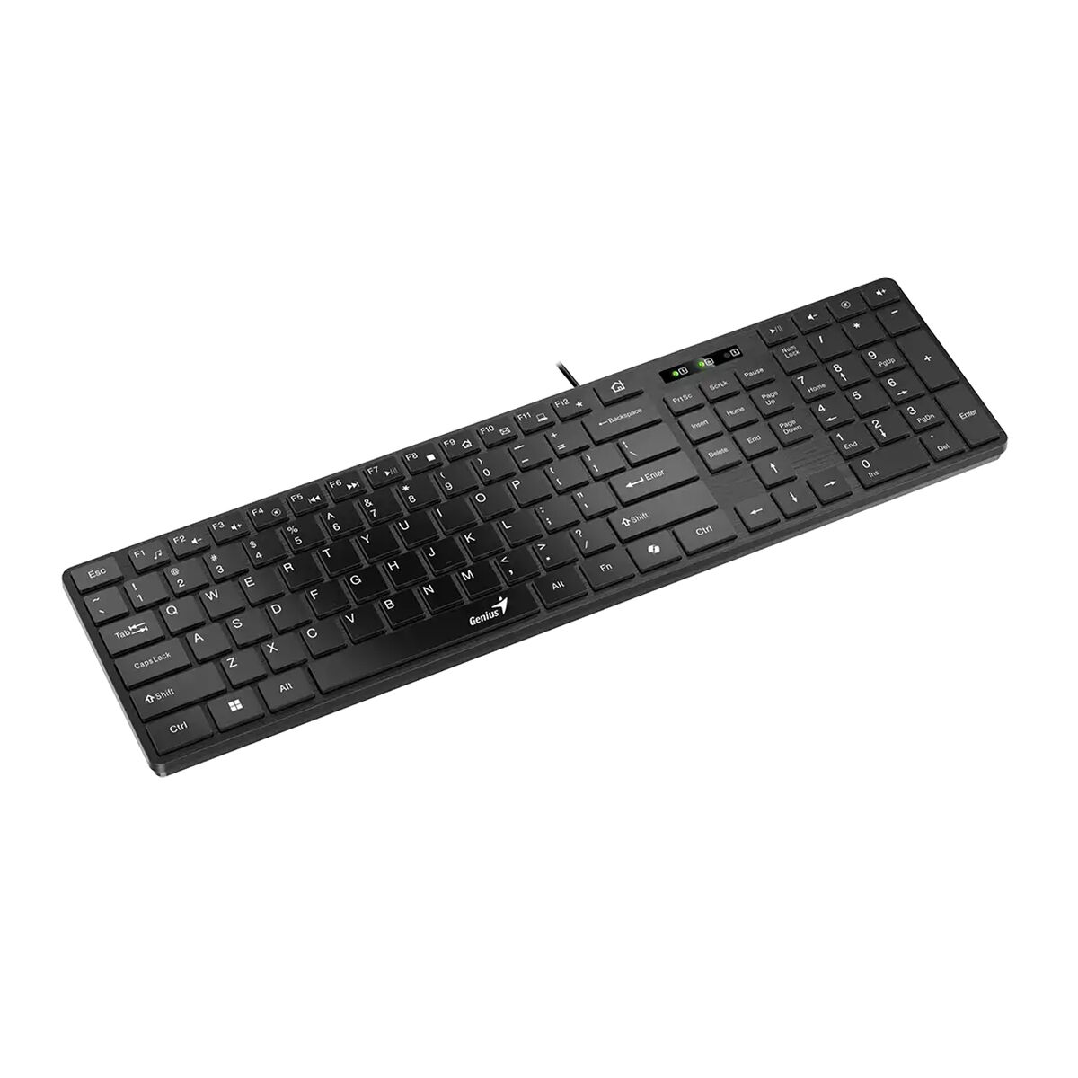 Teclado GENIUS Teclado Slimstar Black