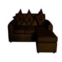 Sofá Seccional Diseño A&M Home Marcia 4 Cuerpos Chocolate