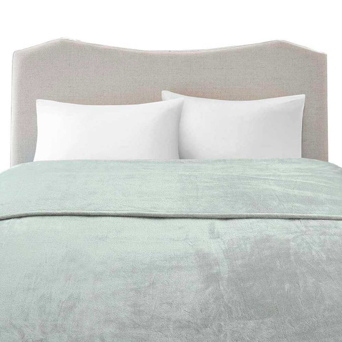 Frazada Flannel Illusions 2 Plazas Gris