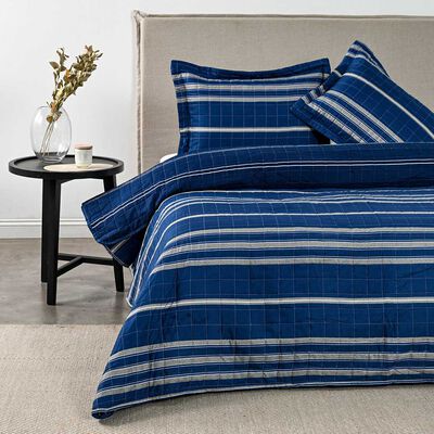 Imagen 1 del producto Quilt American Family 2 Plazas Marino