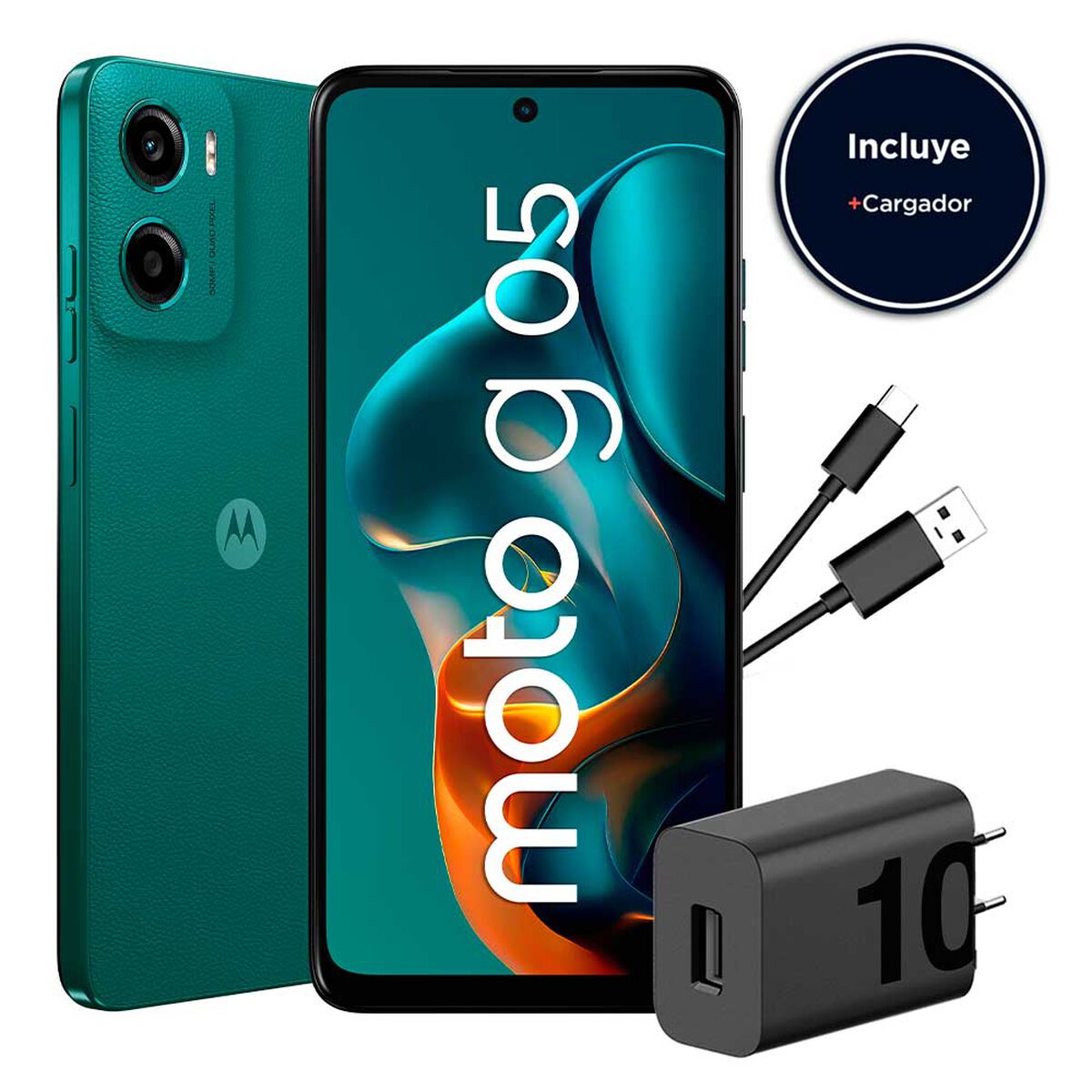 Celular Motorola Moto G05 64GB 6,67" Verde Liberado
