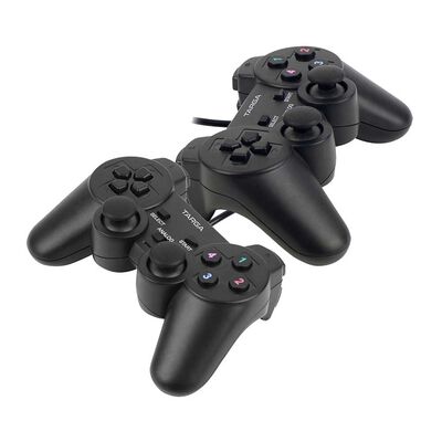 Imagen 1 del producto Kit 2 Controles Gamer Targa TG-PLAY W2 USB