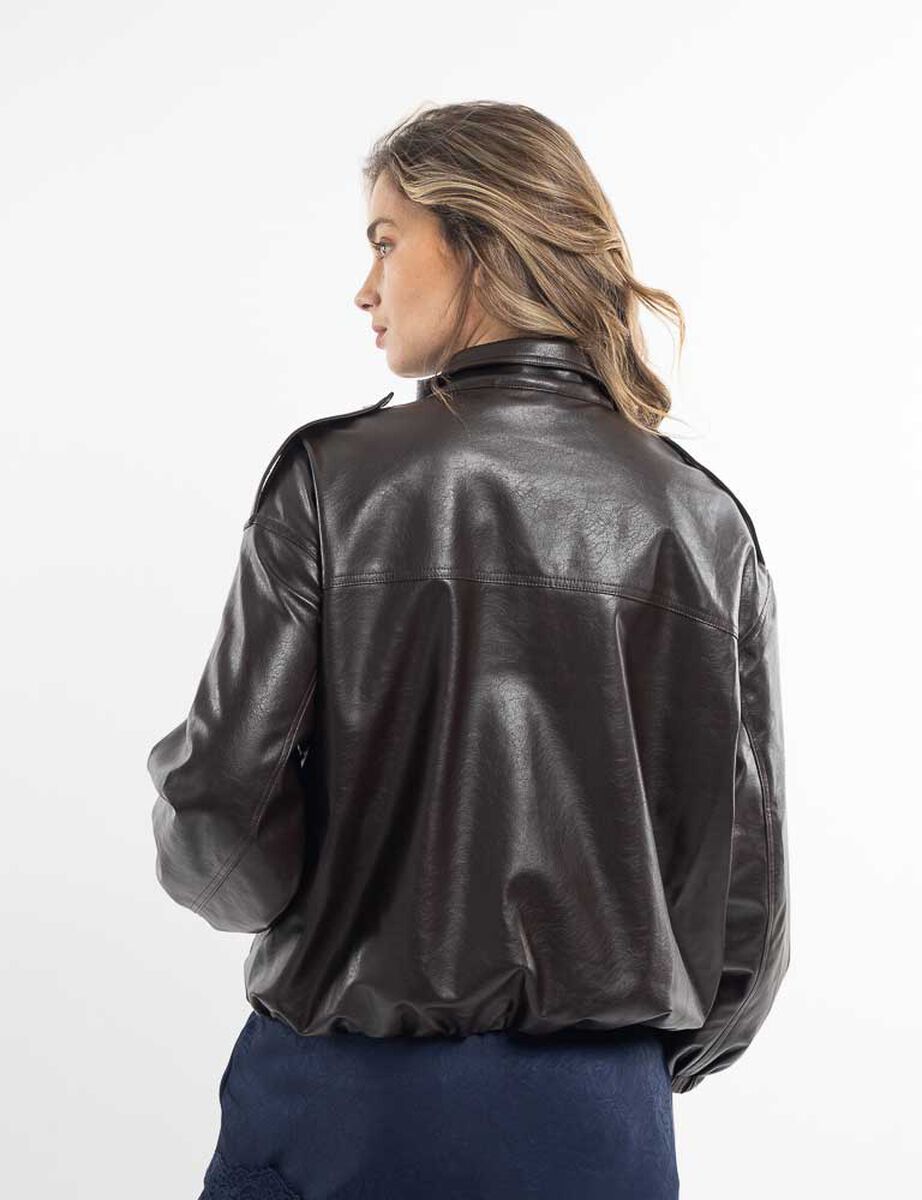 Chaqueta Ecocuero Mujer Zibel