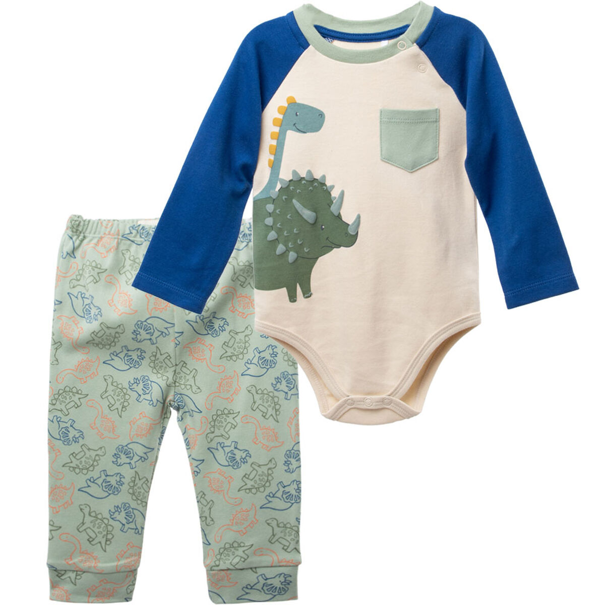 Conjunto Body+Calzas de Algodón Chess Baby