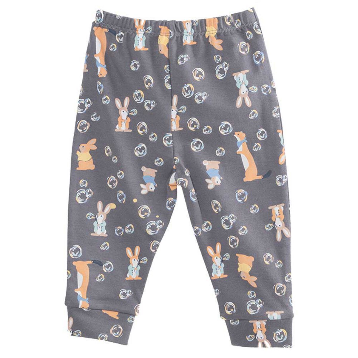 Conjunto Body+Calza de Algodón Chess Baby