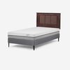 Cama Europea Rosen 1 Plaza Pratta + Respaldo Rachel