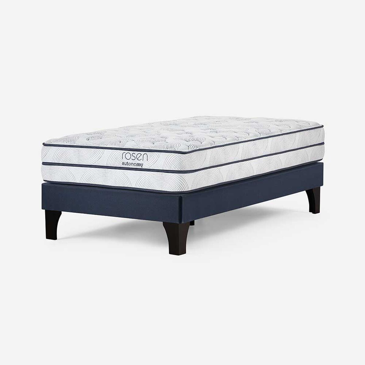 Cama Europea Rosen 1,5 Plazas Autonomy Sky