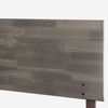 Cama Europea Rosen 1,5 Plazas Ergo T + Respaldo Tabor Gris