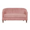 Juego de Living Innovamuebles Rio Sofá 2 Cuerpos + Dos Sillones 1 Cuerpo Rosa