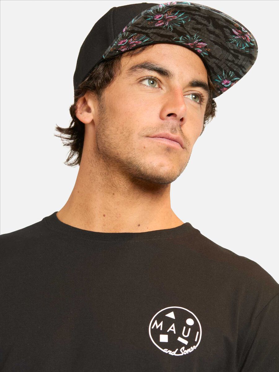 Polera Con Estampado Manga Corta Hombre Maui And Sons