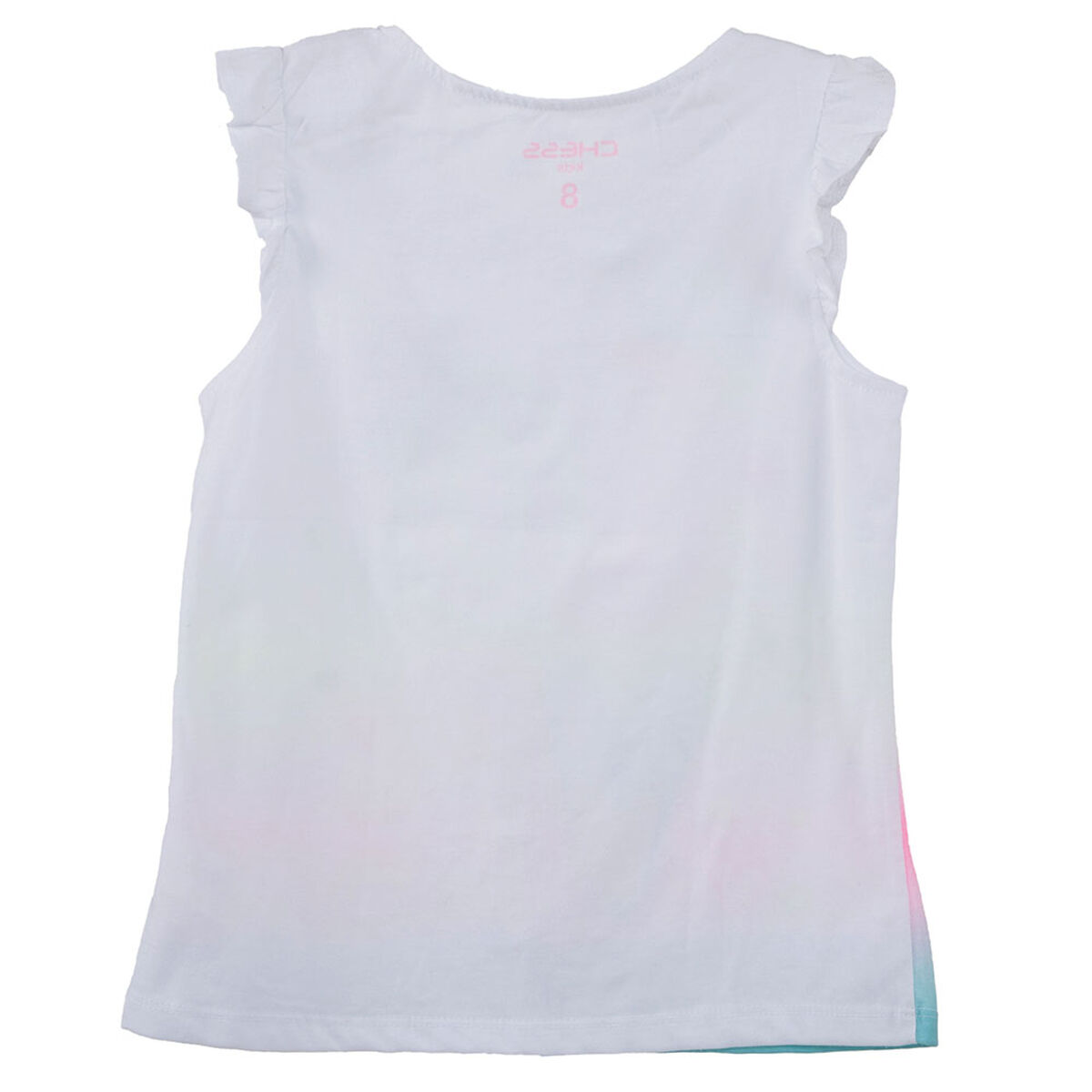 Polera Sin Manga de Algod&oacute;n Ni&ntilde;a Chess