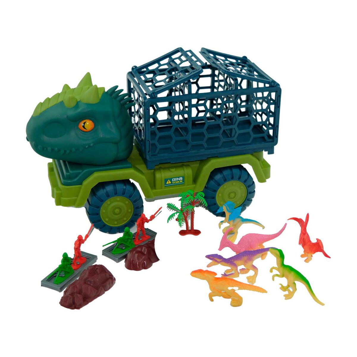 Camion Grande con Dinosaurios Diseño Surtido Meta Dino