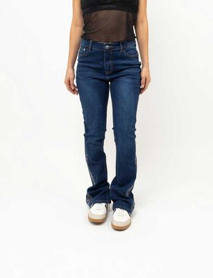 Imagen 1 del producto Jeans Flare Mujer Fiorucci Indigo