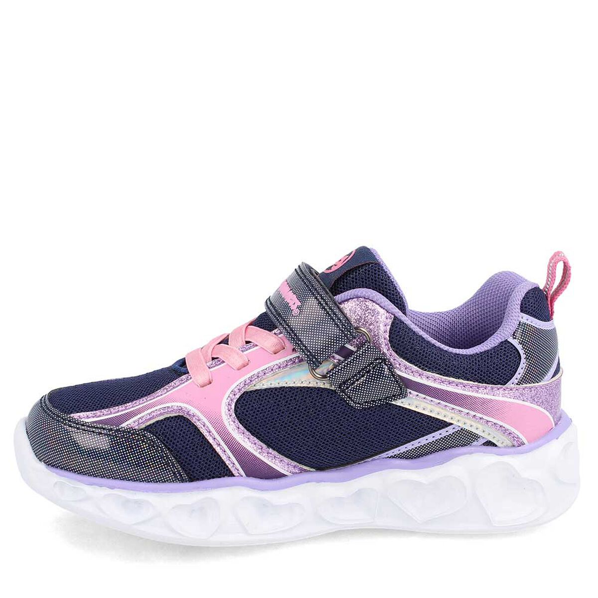 Zapatilla con Luces Niña Bubble Gummers Heart Lite