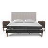 Cama Europea CIC King New Ortopedic + Respaldo Tigris + 2 Veladores + Almohadas Viscoel&aacute;sticas