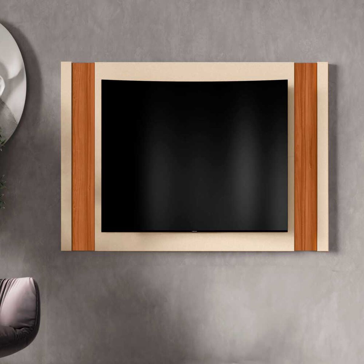 Panel TV Exit Real Hasta 65" Blanco