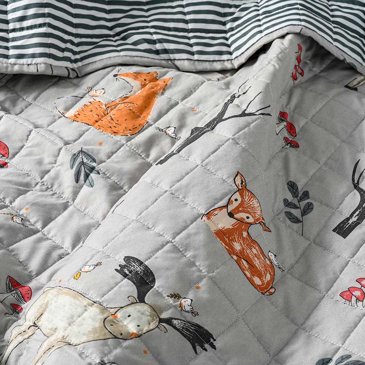 Quilt American Family 1.5 Plazas Fox