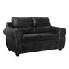 Juego de Living Mexx Muebles Dubai 5 Cuerpos Negro