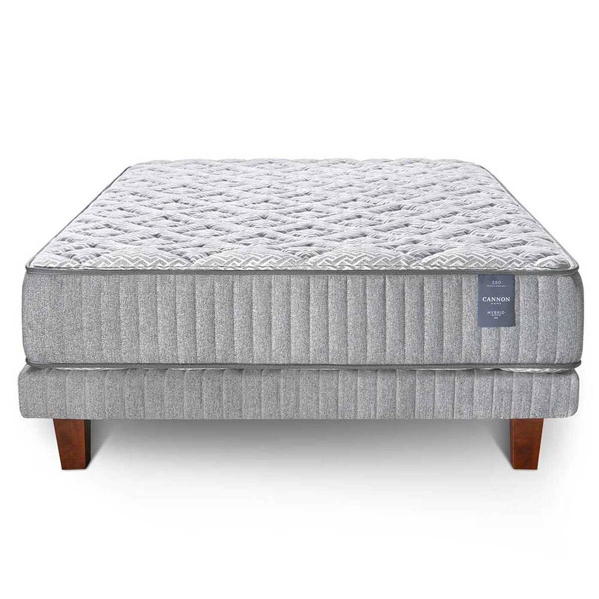 Cama Europea Cannon Súper King Hybrid Visco