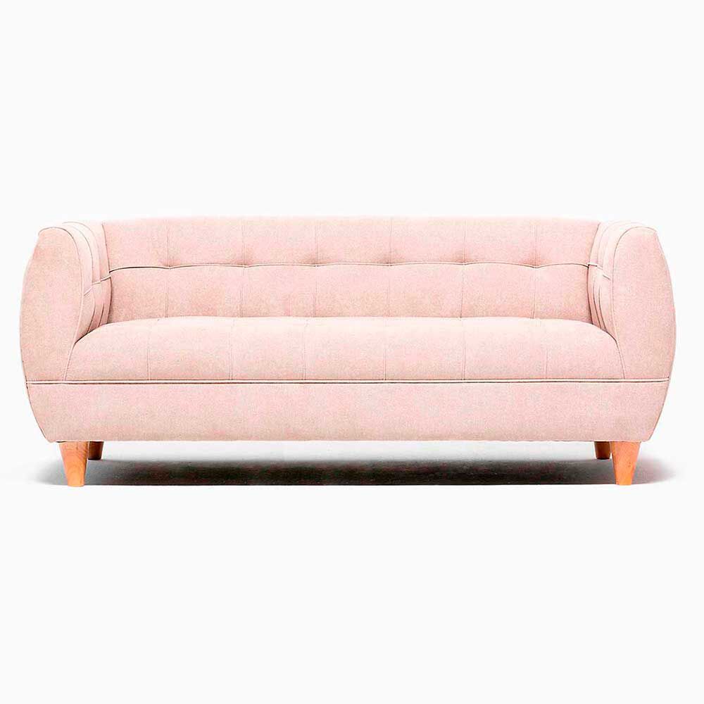 Sofá Barra Design Gracia 3 Cuerpos Beige