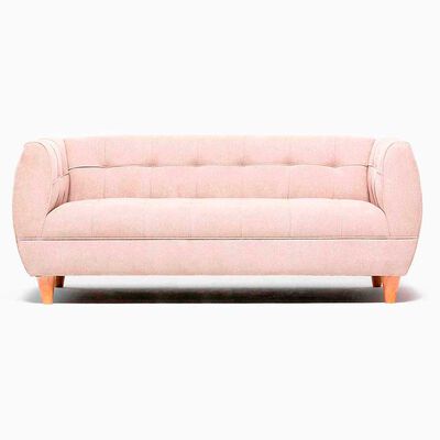 Sofá Barra Design Gracia 3 Cuerpos Beige