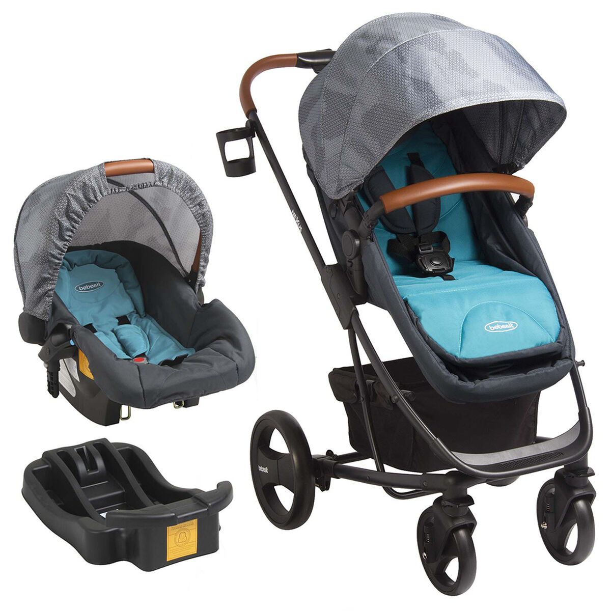 Coche Travel System Nexus Turquesa Bebesit
