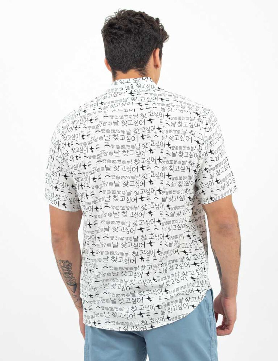 Camisa Manga Corta Hombre Icono