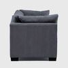 Sof&aacute; Muebles MPR Edimburgo 3 Cuerpos Gris Oscuro
