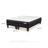 Cama Europea Belsogno Base Dividida 2 Plazas Premium