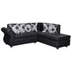 Seccional Black Factory Isabella 3 Cuerpos Negro