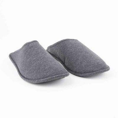 Imagen 2 del producto Pantuflas Hombre Icono Gris, Negro