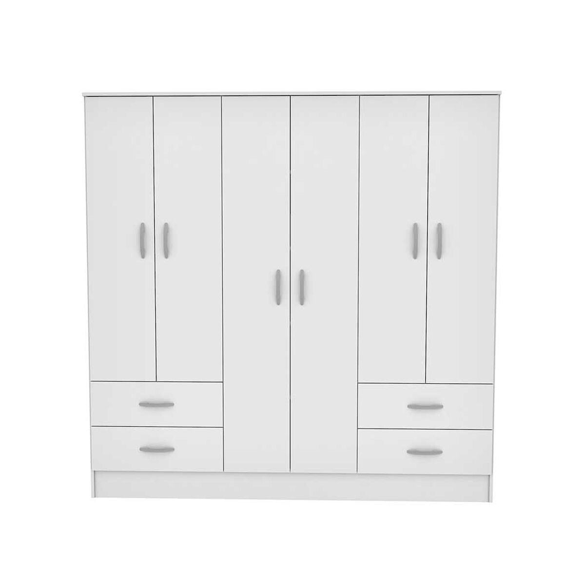 Clóset CIC Maipo Blanco 6 Puertas 4 Cajones